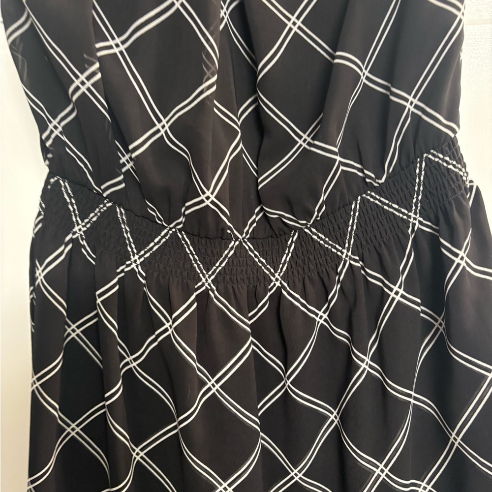 White House Black Market Black and White Women's Dress S - Picture 4 of 11